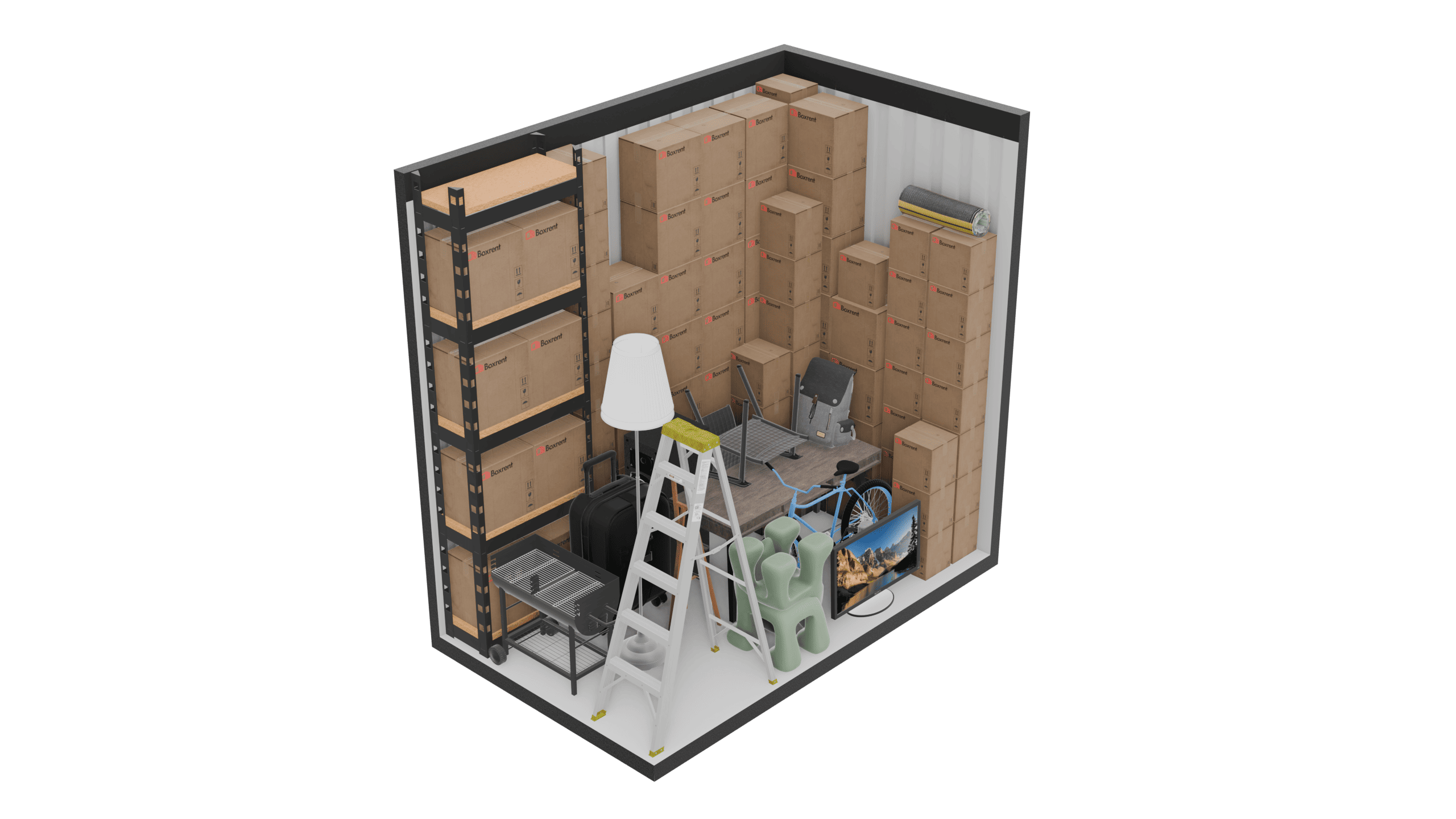 XS storage unit - 9 m³